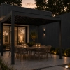 Panel elewacyjny Nordeck Linea 290 x 21,9 cm | Charcoal